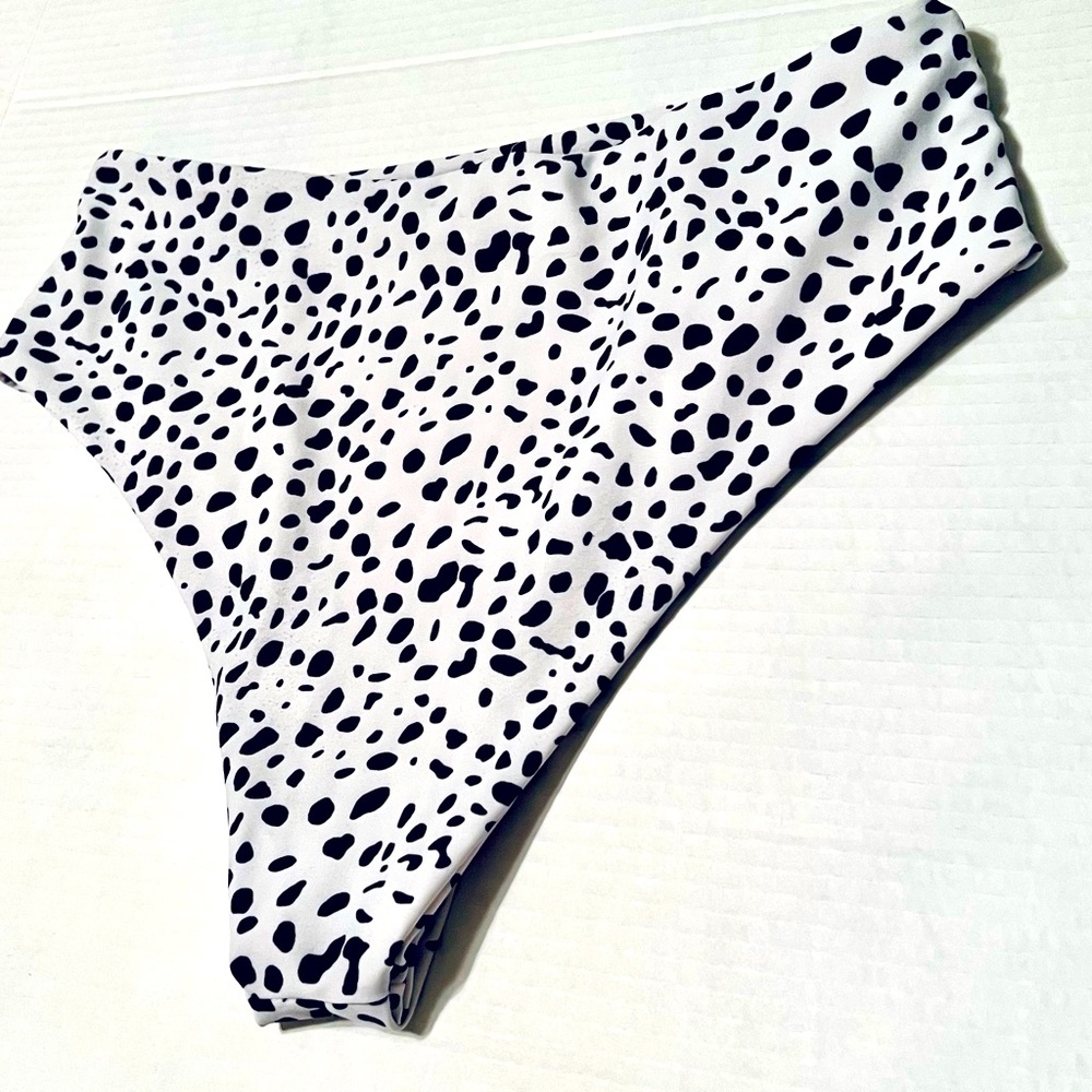 Zaful Animal Print Bikini Bottom